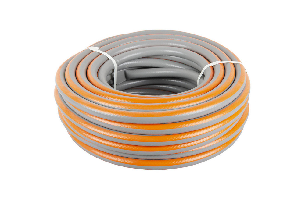 Шланг садовый для полива MASTERTOOL "MURAVA" ¾" 25 м серый 92-1062 Харків - зображення 1