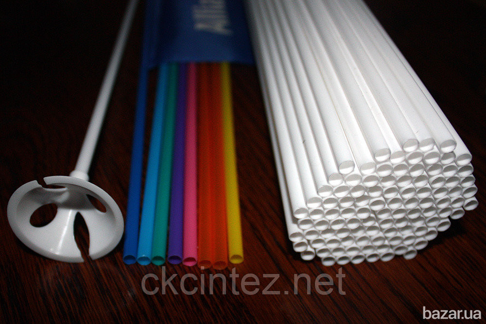 Пластиковые трубочки (палочки, держатели) для флажков Киев - изображение 2