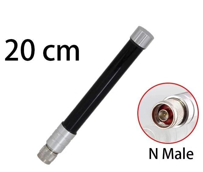 Антенна 2135-2860MHz 6dBi, до 100W, всенаправленная, N-male, 20 см, черная Дніпро - зображення 4