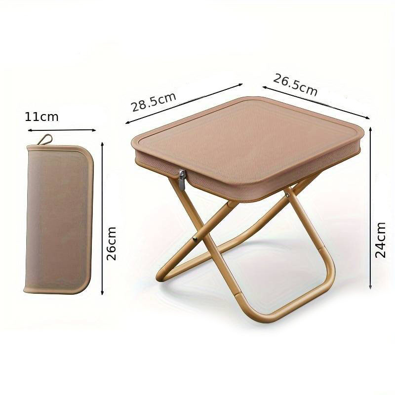 Складной ультралегкий стул Leeseph с чехлом беж Одесса - изображение 5