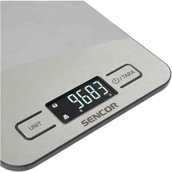 Весы кухонные Sencor SKS8080 10 кг серебристые Киев