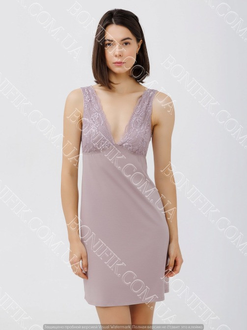 Женская ночная сорочка на широкой бретели "Amalia" (16158) (арт. 1726) Кривий Ріг - зображення 1