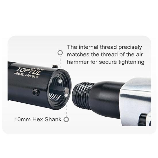 Игольчатая насадка для пневмомолотка KAHA3217  TOPTUL KAHD0318 Харків - зображення 2