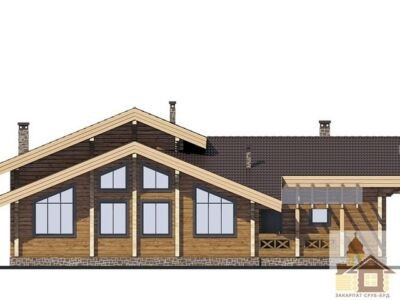 Купити зруб для родини – дерев’яні будинки Закарпат Зруб-Буд Одесса - изображение 2