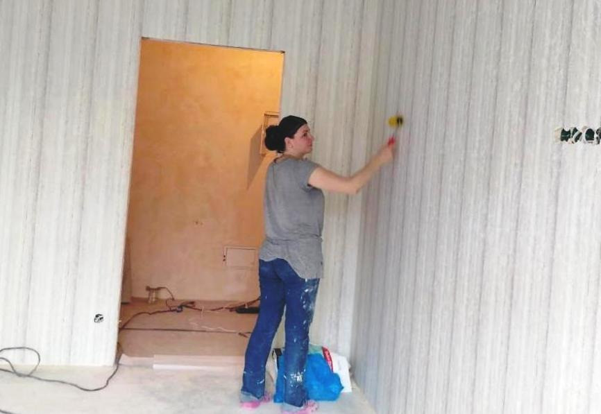 Поклейка обоев Маляр Киев Київ - зображення 1