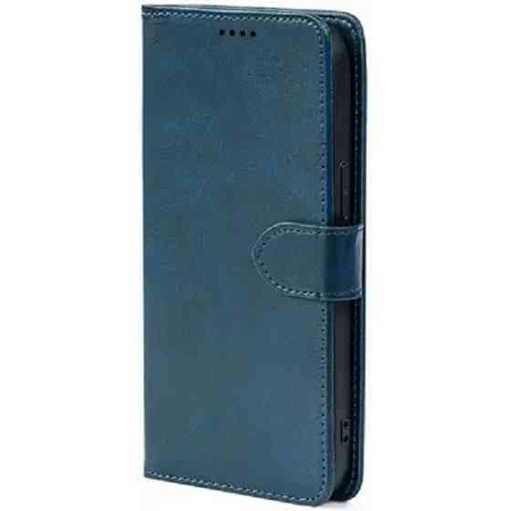 Чохол-книжка Crazy Horse Clasic для Xiaomi Redmi Note 15 5G/Poco M8 5G Dark Blue (Front) Харьков