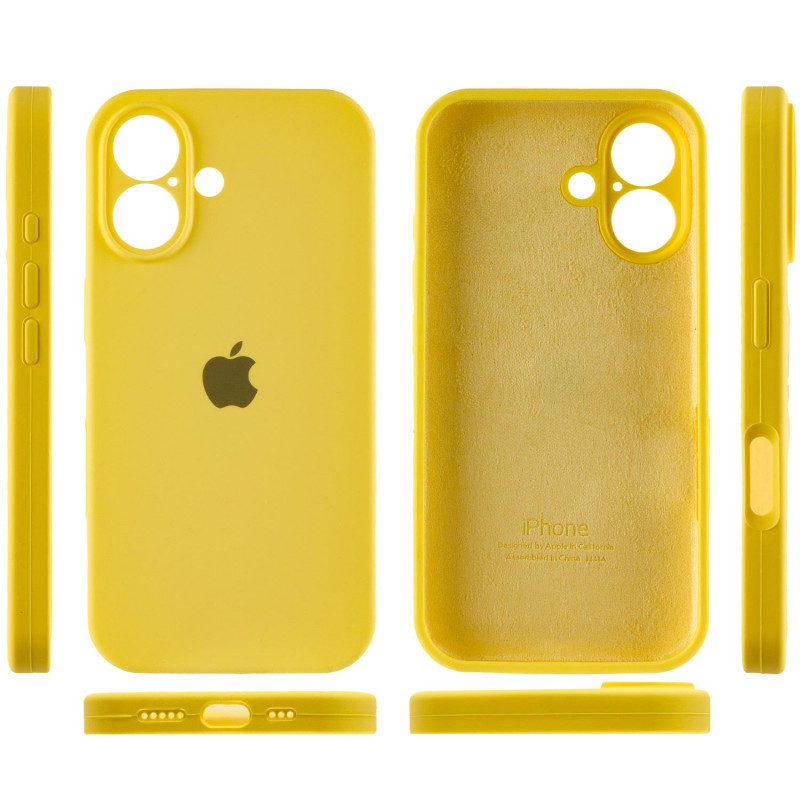 Чехол Silicone Case Full Camera Protective (AA) для Apple iPhone 16 (6.1") Херсон - изображение 11