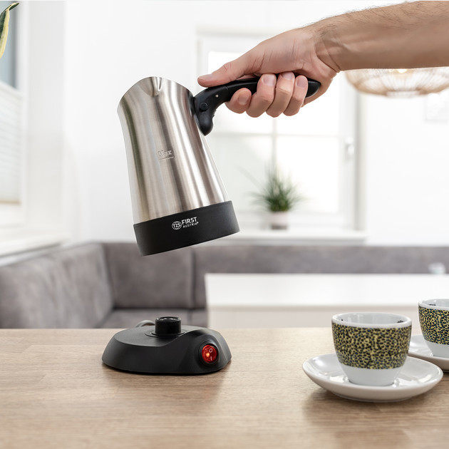 Электротурка First FA-5450-5 800 Вт серебристая Київ - зображення 1