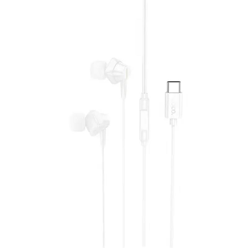Уценка Стерео Наушники Hoco M113 Landy universal (Type-C/1.2m) Херсон - зображення 1