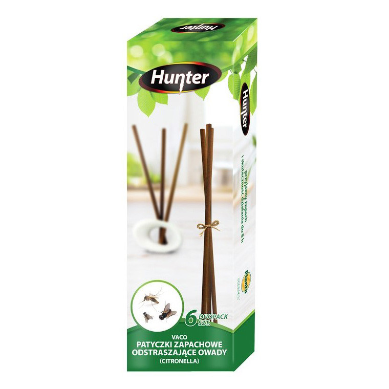 Ароматические палочки для отпугивания насекомых Hunter 6шт Одеса - зображення 2