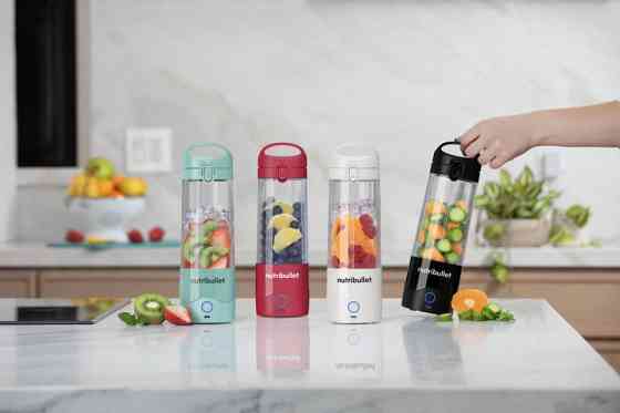 Фитнес-блендер аккумуляторный Nutribullet NBP003LBL 100 Вт голубой Киев