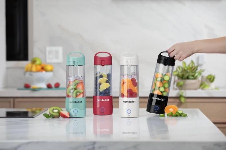 Фитнес-блендер аккумуляторный Nutribullet NBP003LBL 100 Вт голубой Киев - изображение 6