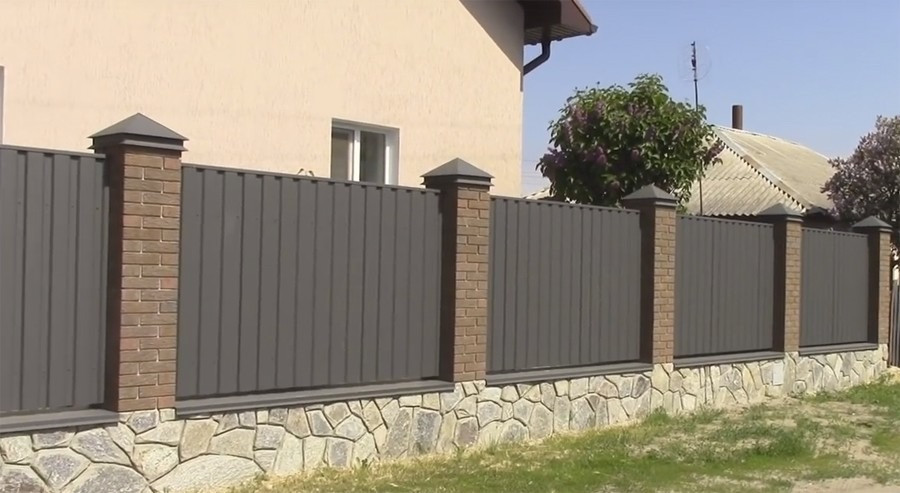 Паркан з профнастилу Ивано-Франковск - изображение 8