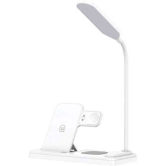 БЗУ Usams US-CD195 15W 4in1 Wireless Charging Holder With Table Lamp Херсон