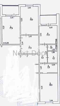 продажа 3-к квартира Киев, Дарницкий, 106500 $ Київ
