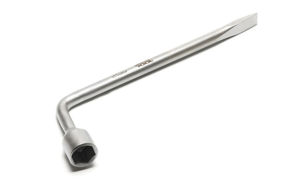 Ключ баллонный MASTERTOOL L-Type 24 мм 350х14 мм 73-0124 Харьков - изображение 2