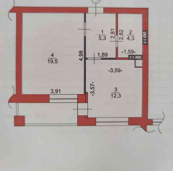продажа 1-к квартира Киев, Голосеевский, 55000 $ Київ