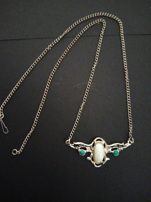 Кулон на цепочке, колье Яблонекс, набор бижутерии, серьги и кулон Днепр - изображение 7