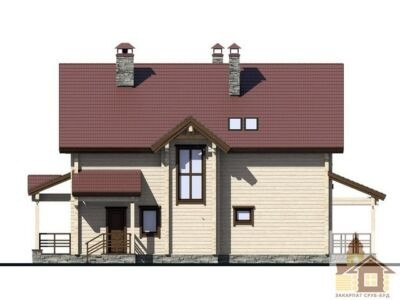 Зруб будинку ціна під ключ від Закарпат Зруб-Буд Одеса - зображення 2