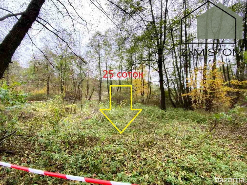 Продаж ексклюзивної ділянки під житлове будівництво 25 соток в с. Гнідин Київська область . 14 км ві Бориспіль - зображення 1