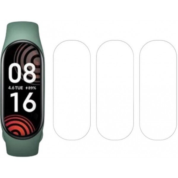 Набір захисних гідрогелевих матових плівок DM для Xiaomi Mi Band 7 (3 шт) Харків - зображення 1