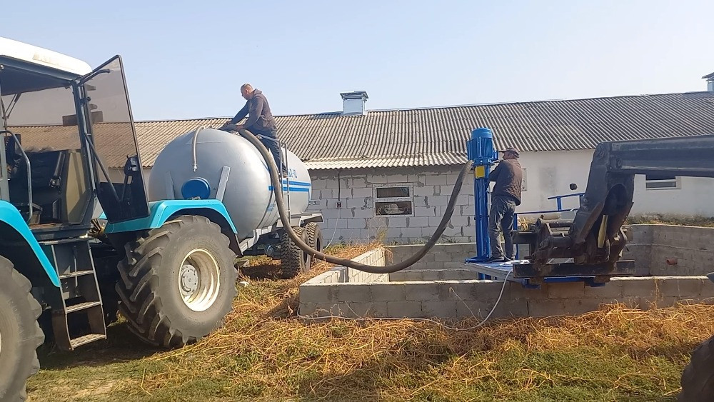Насос септіка свинокомплекса НПФ 1/10 мішає + завантажує бочку Белая Церковь - изображение 3