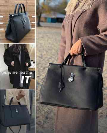сумка италия кожа genuine leather сумка италия кожа большая TS000080 Киев