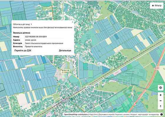 продажа земля сельскохозяйственного назначения Васильковский, Даниловка, 156450 $ 