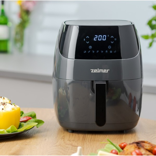 Мультипечь ZELMER ZAF5502G 1500 Вт серая Киев - изображение 4