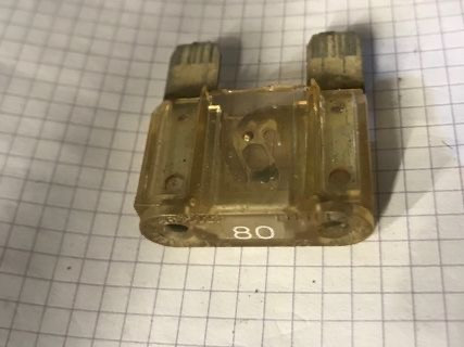 Бу предохранитель 80A max, 4604602-4635023, 7700410544, белый. Кропивницкий - изображение 1