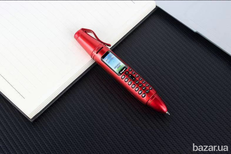 Ручка мобильный телефон портативный с камерой 0.08 MP и Bluetooth AK 007 (Красный) Киев - изображение 6