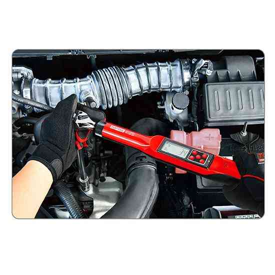 Ключ динамометрический цифровой 27-135Nm 3/8"x420mm TOPTUL DT-135B3 Харків