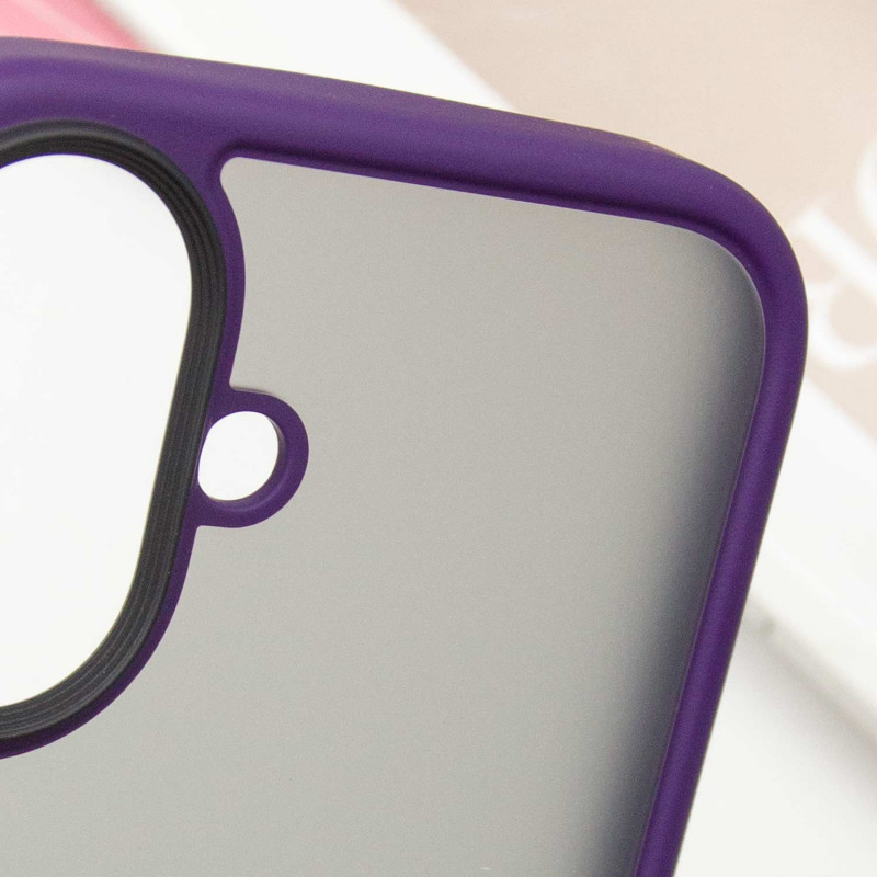 TPU+PC чехол Metal Buttons для Apple iPhone 16 (6.1") Херсон - изображение 6