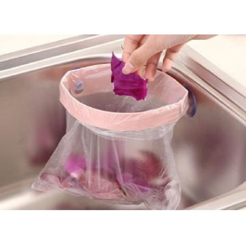 Тримач для сміттєвих пакетів Stenson TL-00140 17х12х4 см Киев - изображение 1