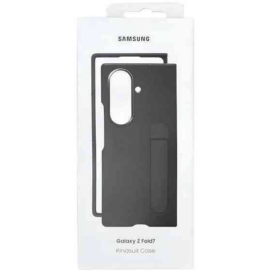 Кожаный чехол Leather Case (AAA) with stand для Samsung Galaxy Z Fold7 Херсон