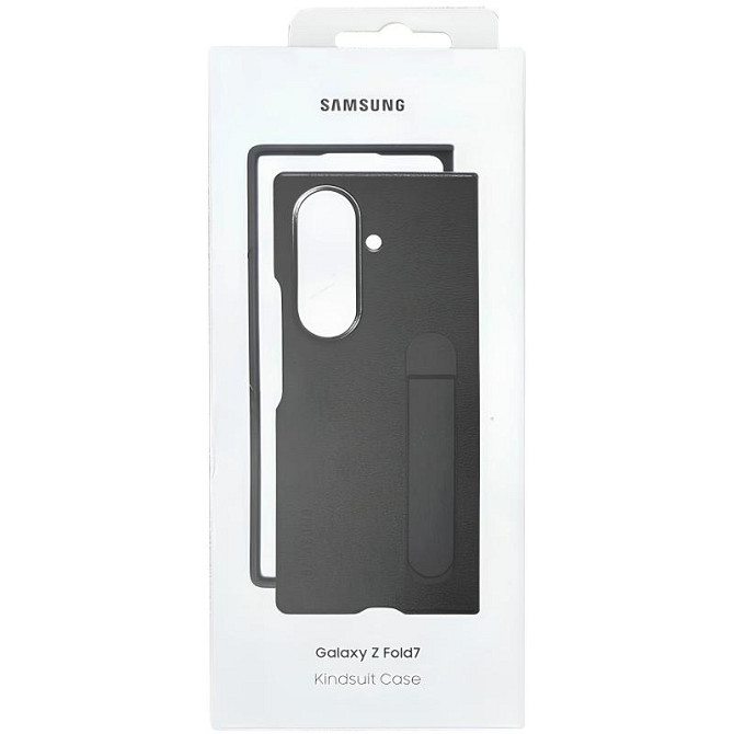 Кожаный чехол Leather Case (AAA) with stand для Samsung Galaxy Z Fold7 Херсон - изображение 3