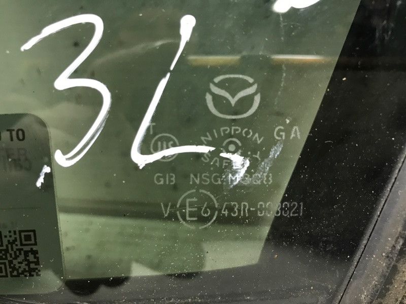 Стекло двери задней левой (форточка) Mazda 6 2012- GJ6J73661A (Арт. 30797) Киев - изображение 3