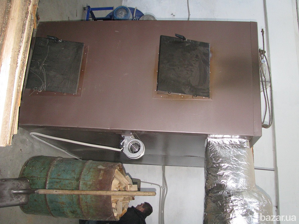 Котел пиролизный воздушного отопления КFPV-200 от производителя Кременчук - зображення 4