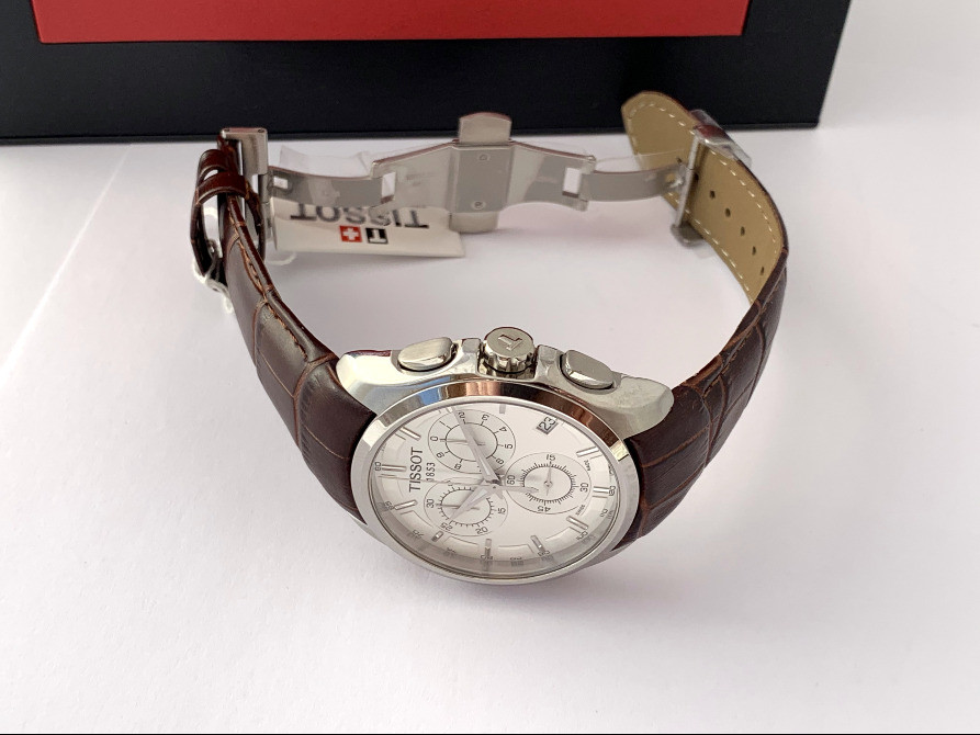 Мужские часы TISSOT T035.617a механизм ETA G10 (Ремешок, Браслет) Киев - изображение 3