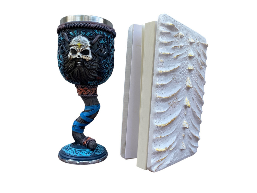 Подарочный набор Бокал 3 Молот Тора Викинг и Блокнот 3 «Око Ледяного Хранителя» Київ - зображення 4