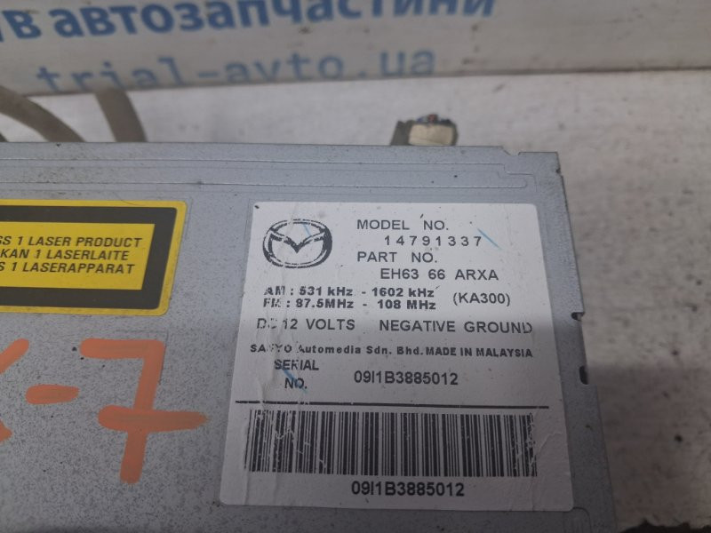Магнитофон Mazda CX 7 2006-2012 EH6366ARXA (Арт. 84695) Киев - изображение 5
