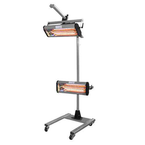 Инфракрасная сушка коротковолновая (2х1000W, 0-60мин,40-100°C, цифровой дисплей) G.I. KRAFT GI15008 Харків