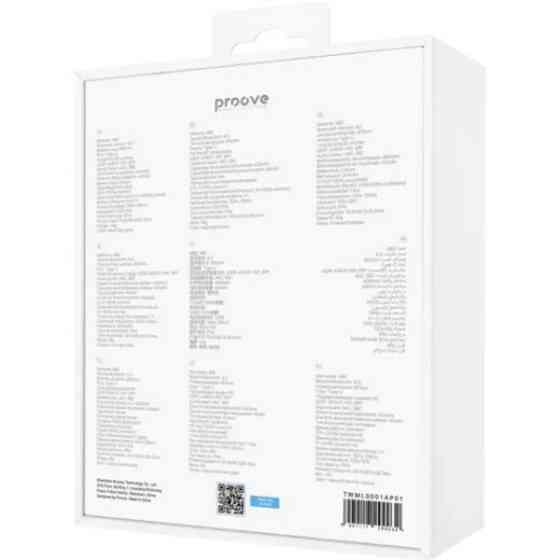 Bluetooth-гарнітура Proove Mello TWS with ANC (APP) Black (TWML0001AP01) Харків