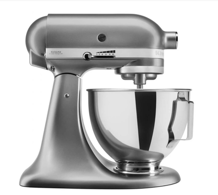 Миксер планетарный KitchenAid Artisan 5KSM95PSEСU 275 Вт серебристый Київ - зображення 1