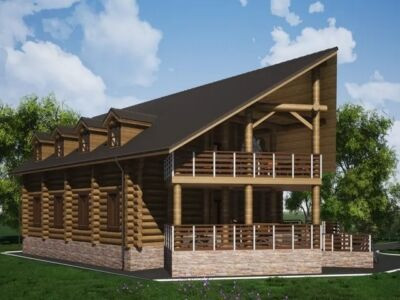 Дерев’яний готель під ключ — Закарпат Зруб-Буд Одесса - изображение 2