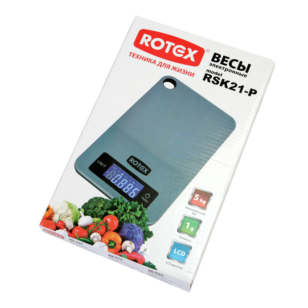 Весы кухонные ROTEX RSK21-P Киев - изображение 3