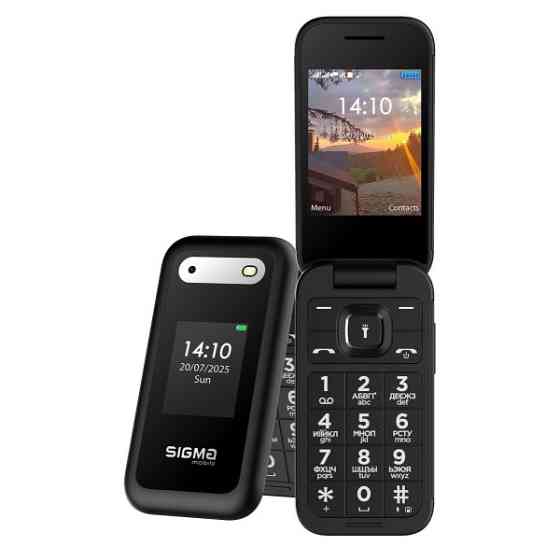 Телефон Sigma mobile X-Style 281 Clik Black (Код товару:42449) Харків