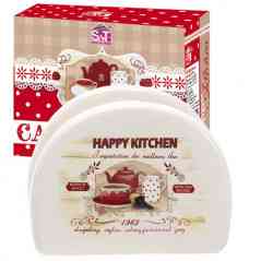 Підставка для серветок SNT Happy Kitchen 3662-11 10х8 см Київ