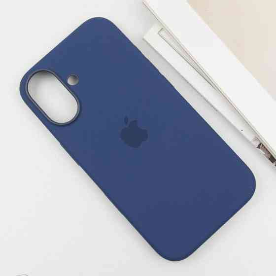 Уценка Чехол Silicone case (AAA) with Magsafe and Animation (button) для Apple iPhone 16 (6.1") Херсон