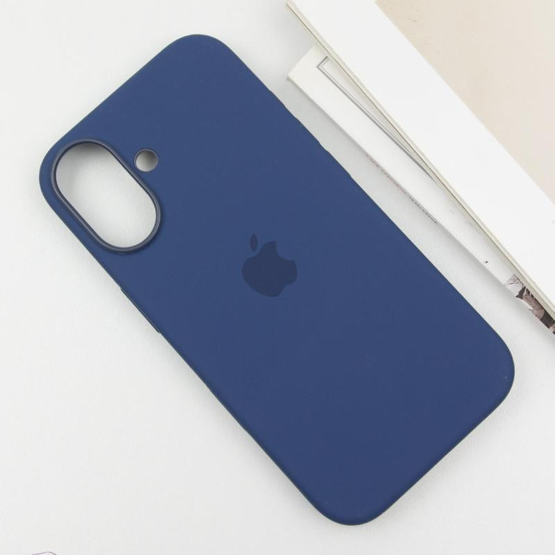 Уценка Чехол Silicone case (AAA) with Magsafe and Animation (button) для Apple iPhone 16 (6.1") Херсон - изображение 4